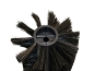 Preview: Kehrwalze Poly 0,4 glatt schwarz/Welldraht 0,3 vz - KS600