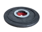 Preview: Treibteller für Pads bis 410 mm Vollhaftbelag schwarz ohne Moosgummi