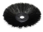 Preview: Seitenbesen Poly 0,75 glatt schwarz/Welldraht 0,3 vz