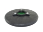 Preview: Treibteller für Pads bis 530 mm Vollhaftbelag schwarz mit Moosgummi