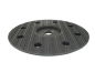 Preview: Treibteller für Pads bis 430 mm Vollhaftbelag schwarz ohne Moosgummi