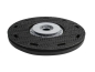 Preview: Treibteller für Pads bis 380 mm Vollhaftbelag schwarz mit Moosgummi