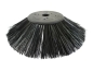 Preview: Seitenbesen Poly 1,0 glatt schwarz/Welldraht 0,3 vz