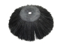 Preview: Seitenbesen Poly 0,5 glatt schwarz/Welldraht 0,3 vz