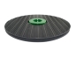 Preview: Treibteller für Pads bis 530 mm Vollhaftbelag schwarz mit Moosgummi