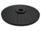 Preview: Treibteller für Pads bis 560 mm Vollhaftbelag schwarz mit Moosgummi - Mxr