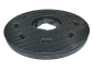 Preview: Treibteller für Pads bis 430 mm Vollhaftbelag schwarz mit Moosgummi - Deluxe 43