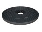Preview: Treibteller für Pads bis 530 mm Vollhaftbelag schwarz mit Moosgummi - ICM 21 PM