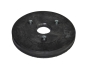 Preview: Treibteller für Pads bis 280 mm Vollhaftbelag schwarz mit Moosgummi (2 Stück)