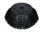Preview: Seitenbesen Poly 1,0 glatt schwarz/Welldraht 0,4 vz