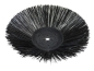 Preview: Seitenbesen Poly 1,2 glatt schwarz/Welldraht 0,4 vz - CT230-BF100RS