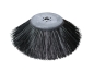 Preview: Seitenbesen Poly 1,0 glatt schwarz/Welldraht 0,5 vz - CT160-BT75R