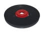 Preview: Treibteller für Pads bis 430 mm Vollhaftbelag schwarz mit Moosgummi