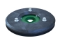 Preview: Treibteller für Pads bis 355 mm  Vollhaftbelag schwarz mit Moosgummi