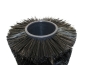 Preview: Kehrwalze Poly 1,2 glatt schwarz/Welldraht 0,5 vz