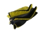 Preview: Kehrwalze Poly 0,75 glatt schwarz/Poly 1,2 glatt gelb