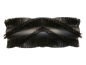 Preview: Kehrwalze Poly 1,0 glatt schwarz/Welldraht 0,4 vz