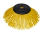 Preview: Seitenbesen Poly 1,1x1,4 mm gewellt gelb
