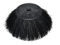 Preview: Seitenbesen Poly 1,0 glatt schwarz/Welldraht 0,3 vz - SR1400