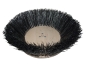 Preview: Seitenbesen Poly 1,5 glatt schwarz/Welldraht 0,5 vz
