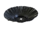 Preview: Seitenbesen Poly 1,0 glatt schwarz/Welldraht 0,3 vz - SW5080