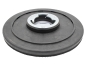 Preview: Treibteller mit DOM für Pads bis 510 mm Vollhaftbelag schwarz mit Moosgummi