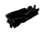 Preview: Kehrwalze Poly 1,0 glatt schwarz/Welldraht 0,4 vz