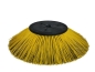Preview: Seitenbesen Poly 1,2 glatt schwarz/0,4 glatt gelb