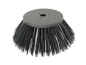 Preview: Seitenbesen Poly 2x3 glatt schwarz/Flachdraht 1,1
