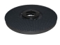 Preview: Treibteller für Pads bis 380 mm Vollhaftbelag schwarz mit Moosgummi - Vispa 35