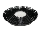 Preview: Schrubbbürste - mittel Poly 0,5 glatt schwarz/Poly 0,7 glatt schwarz - Orbot Spray Borg