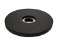 Preview: Treibteller für Pads bis 210 mm Streifenhaftbelag schwarz mit Moosgummi (2 Stück)