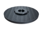 Preview: Treibteller für Pads bis 410 mm Vollhaftbelag schwarz mit Moosgummi (2 Stück)