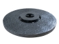 Preview: Treibteller für Pads bis 430 mm Vollhaftbelag schwarz mit Moosgummi - Innova 85
