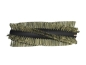 Preview: Kehrwalze Poly 0,4mm beige/0,75 mm schwarz gewellt