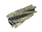 Preview: Kehrwalze Poly 0,4mm beige/0,75 mm schwarz gewellt