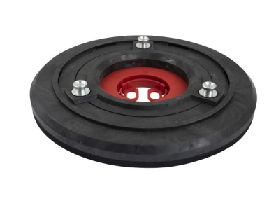 Treibteller für Pads bis 355 mm Vollhaftbelag schwarz mit Moosgummi - Baby / Baby-e / Baby-Plus