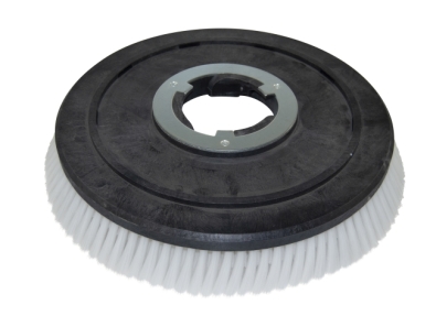 Schrubbbürste Hoch-Tief Poly 0,2 glatt weiß/Poly 0,5 glatt weiß