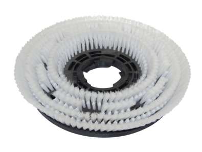 Preview: Schrubbbürste Hoch-Tief Poly 0,2 glatt weiß/Poly 0,5 glatt weiß