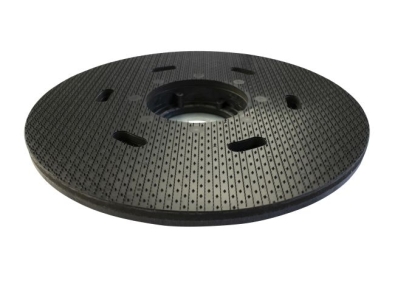 Preview: Treibteller mit DOM für Pads bis 530 mm Vollhaftbelag schwarz mit Moosgummi - G53