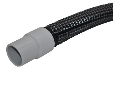 Preview: Saugschlauch schwarz Weiss - Tripla 75