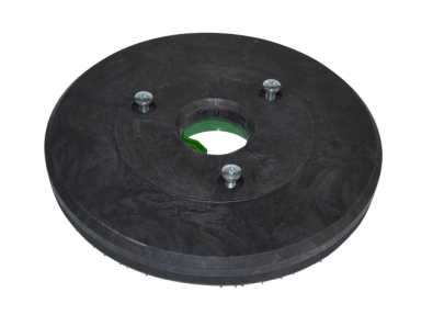 Treibteller für Pads bis 305 mm Vollhaftbelag schwarz mit Moosgummi