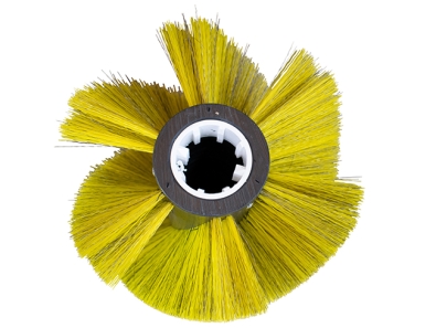 Preview: Kehrwalze Poly 0,8 mm gewellt gelb / WDR. 0,6 mm