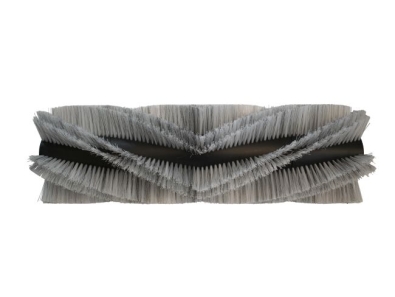 Kehrwalze Poly 1,0 glatt weiß/Welldraht 0,3 vz