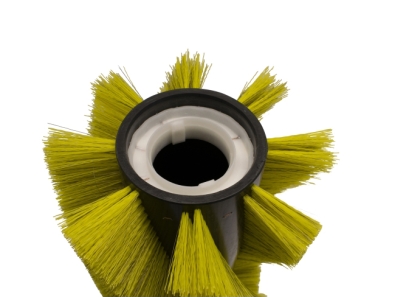 Preview: Kehrwalze Poly 0,8 gewellt gelb/Welldraht 0,4 vz