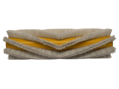 Kehrwalze Pavatex-Körper Poly 1,2 gewellt weiß/Welldraht 0,4 vz - 120