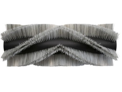 Kehrwalze Poly 0,7 gewellt weiß/Welldraht 0,3 vz - Spark 1000