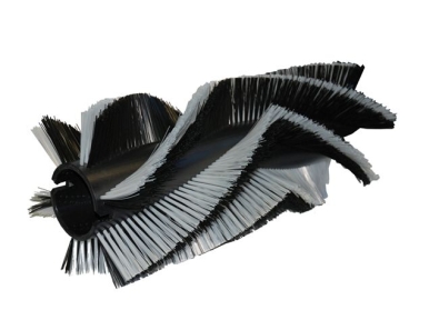 Preview: Kehrwalze Poly 1,0 glatt schwarz/1,0 glatt weiß