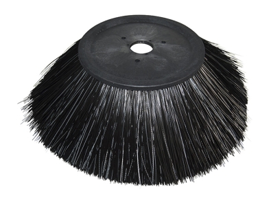 Seitenbesen Poly 1,0 glatt schwarz/Welldraht 0,3 vz