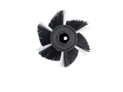 Preview: Kehrwalze Poly 1,0 glatt schwarz/Poly 0,75 glatt weiß - FSR